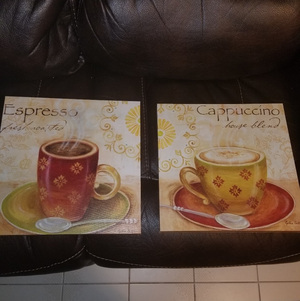 Espresso & Cappuccino wall art